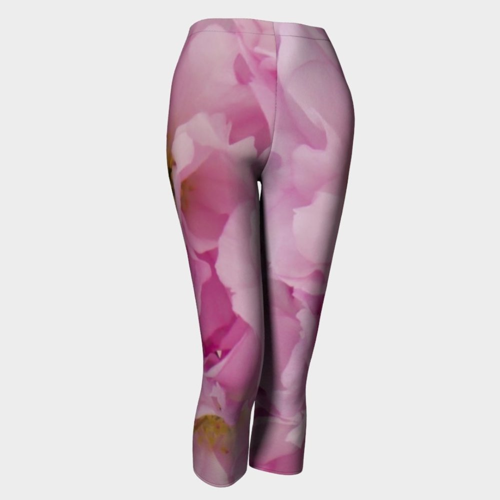 Luxe Fashion Capris  - Open Rose